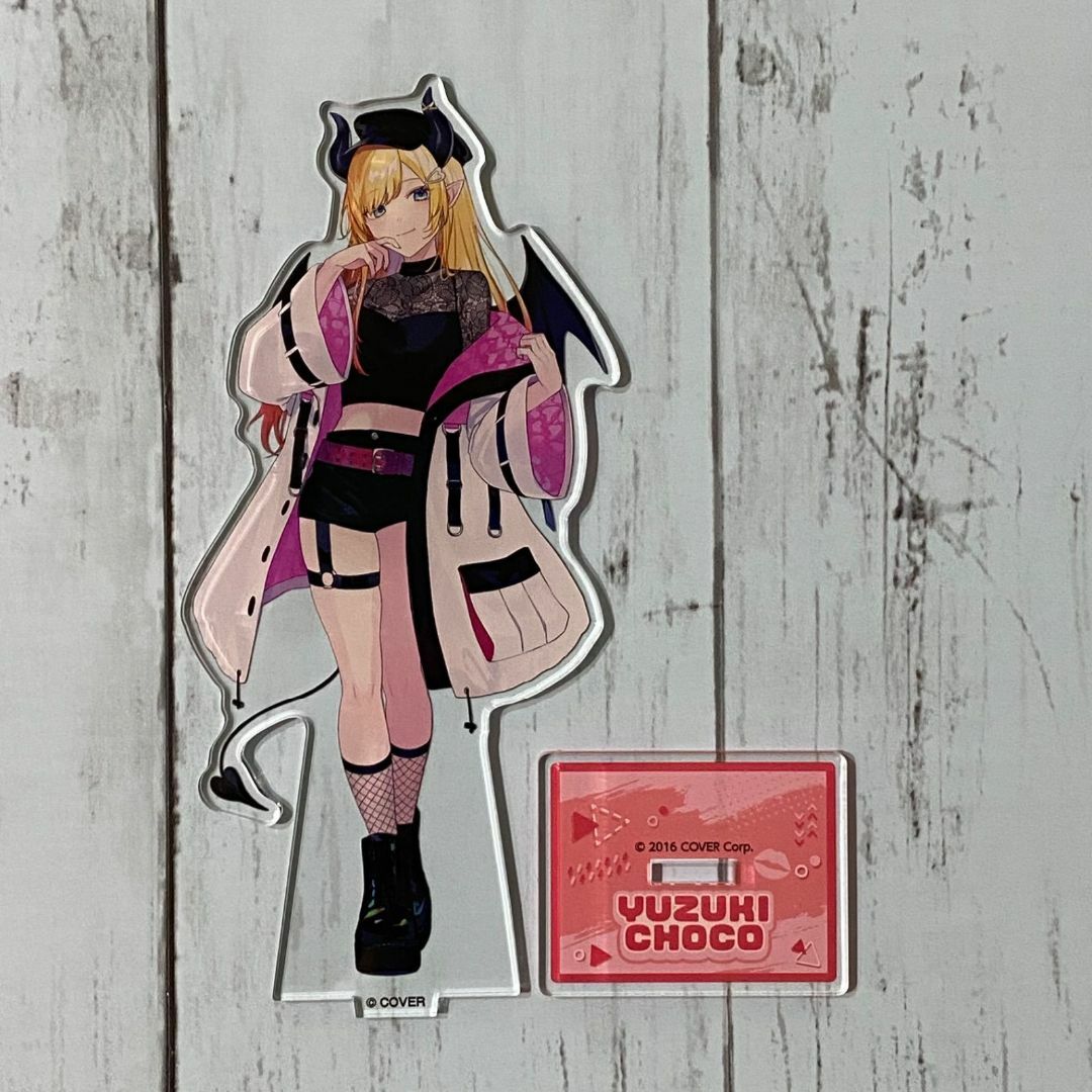 ホロライブ ファミリーマート アクリルスタンド 癒月ちょこ イラストby