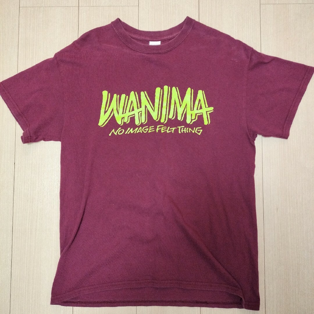 WANIMA - WANIMA ワンチャン太郎 バーガンディ Tシャツの通販 by とも