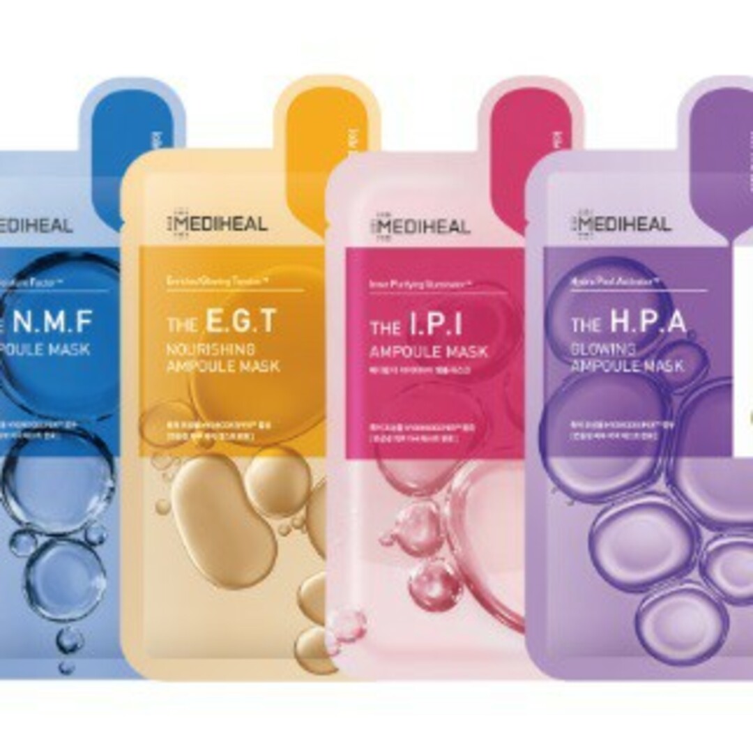MEDIHEAL - メディヒール・NMF アンプルマスクパックお試し3枚セット
