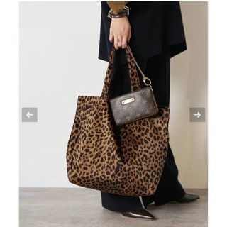 L'Appartement DEUXIEME CLASSE（レオパード ・ トートバッグ）の