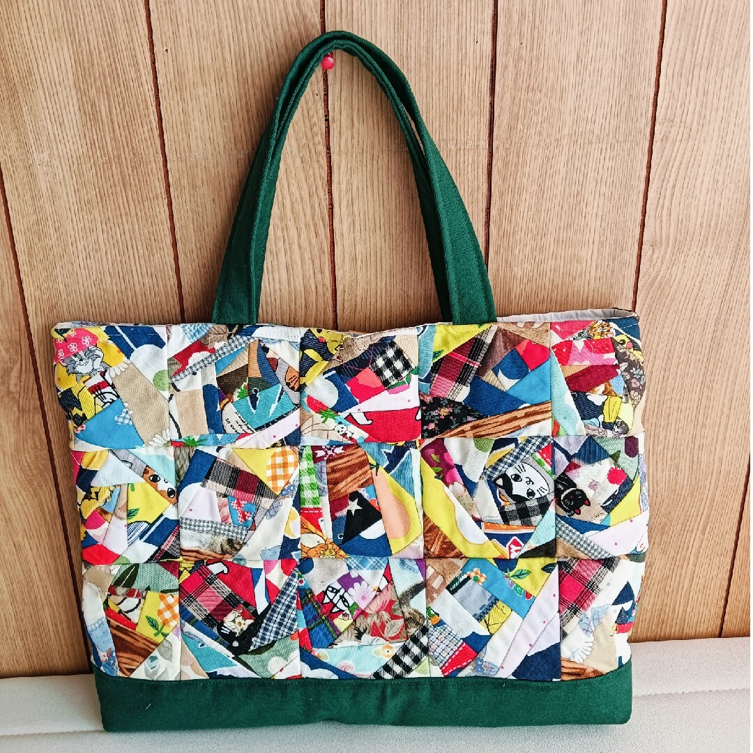 パッチワークのトートバッグの通販 by げんちゃん's shop｜ラクマ