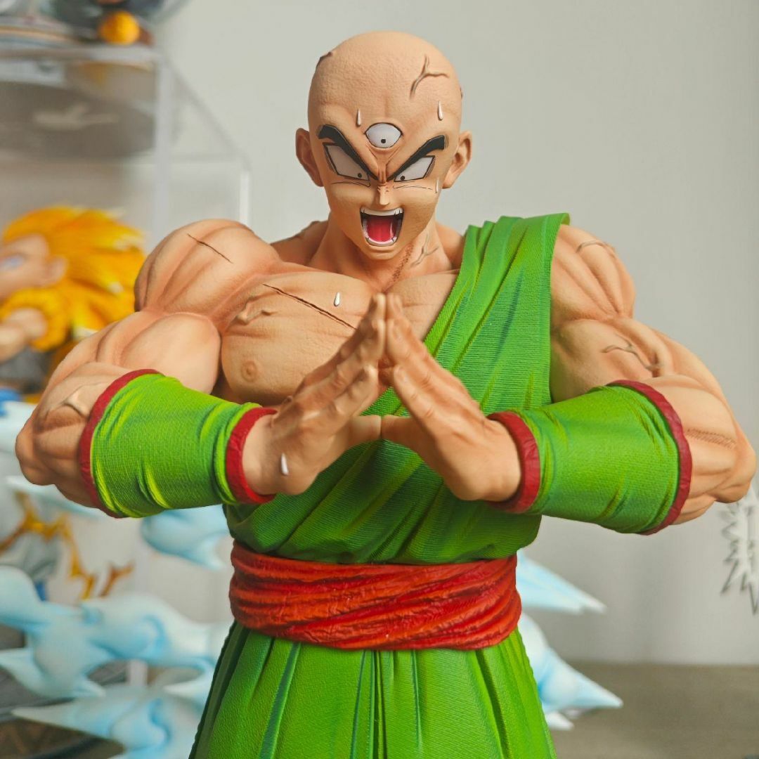 ドラゴンボール 天津飯 気功砲 ガレージキット フィギュア 1/6スケール