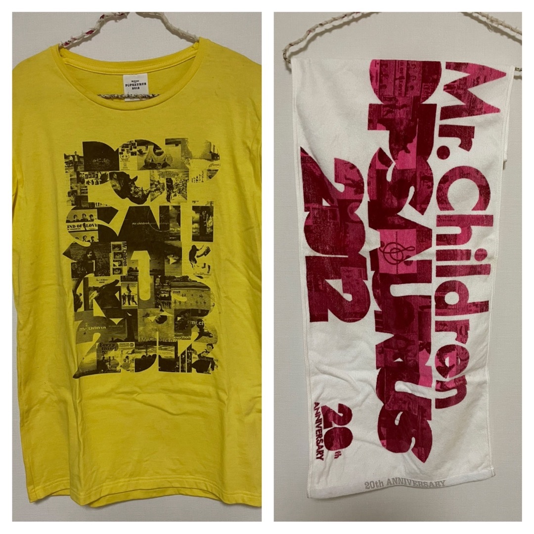 Mr.Children - Mr.Children POPSAURUS 2012 ライブ Tシャツ タオルの
