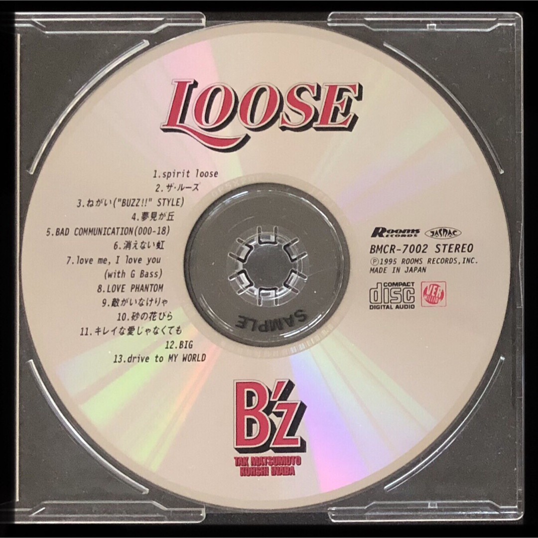 B'z - 非売品 CD☆B'z「LOOSE」見本品☆プロモーション用サンプラー