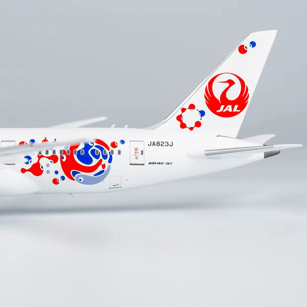 新品@JAL B787-8 2025大阪国際博覧会記念ミャクミャク特装ジェットの