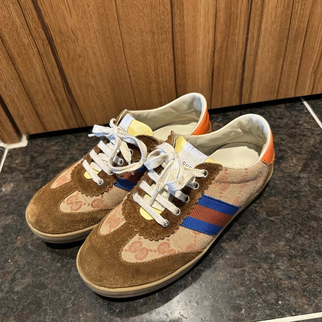 GUCCI - GUCCI グッチ スニーカー キッズ 20.6cmの通販 by