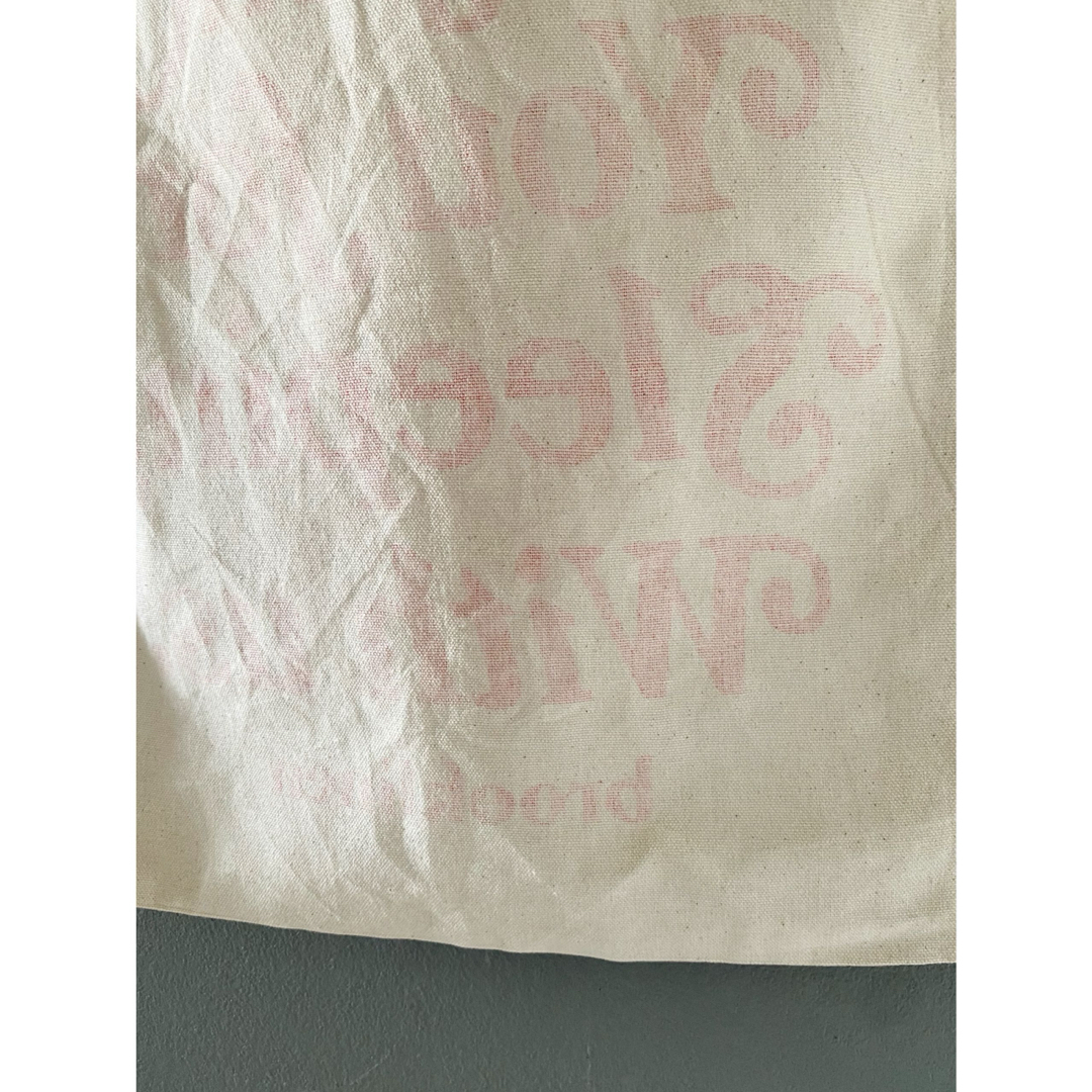 古着 ビンテージ エコバッグ 厚手 生地 袋 巾着 デッドストック 美品