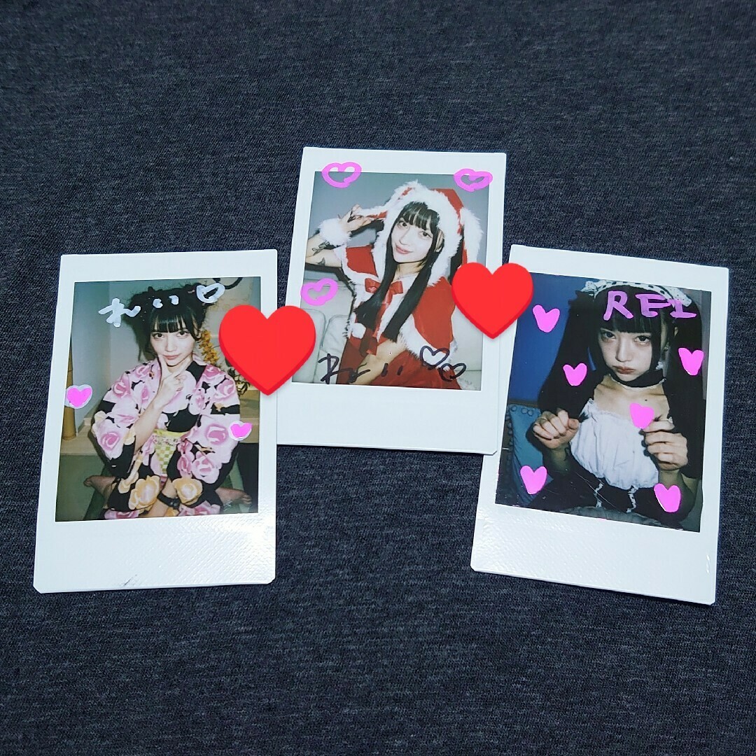 REIRIE チェキ撮影券 3枚セット