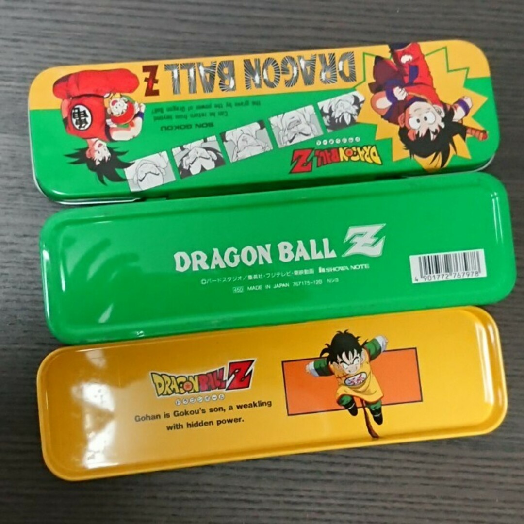 ドラゴンボール - ☆当時物☆ドラゴンボールZ缶ペンケース 2個セットの
