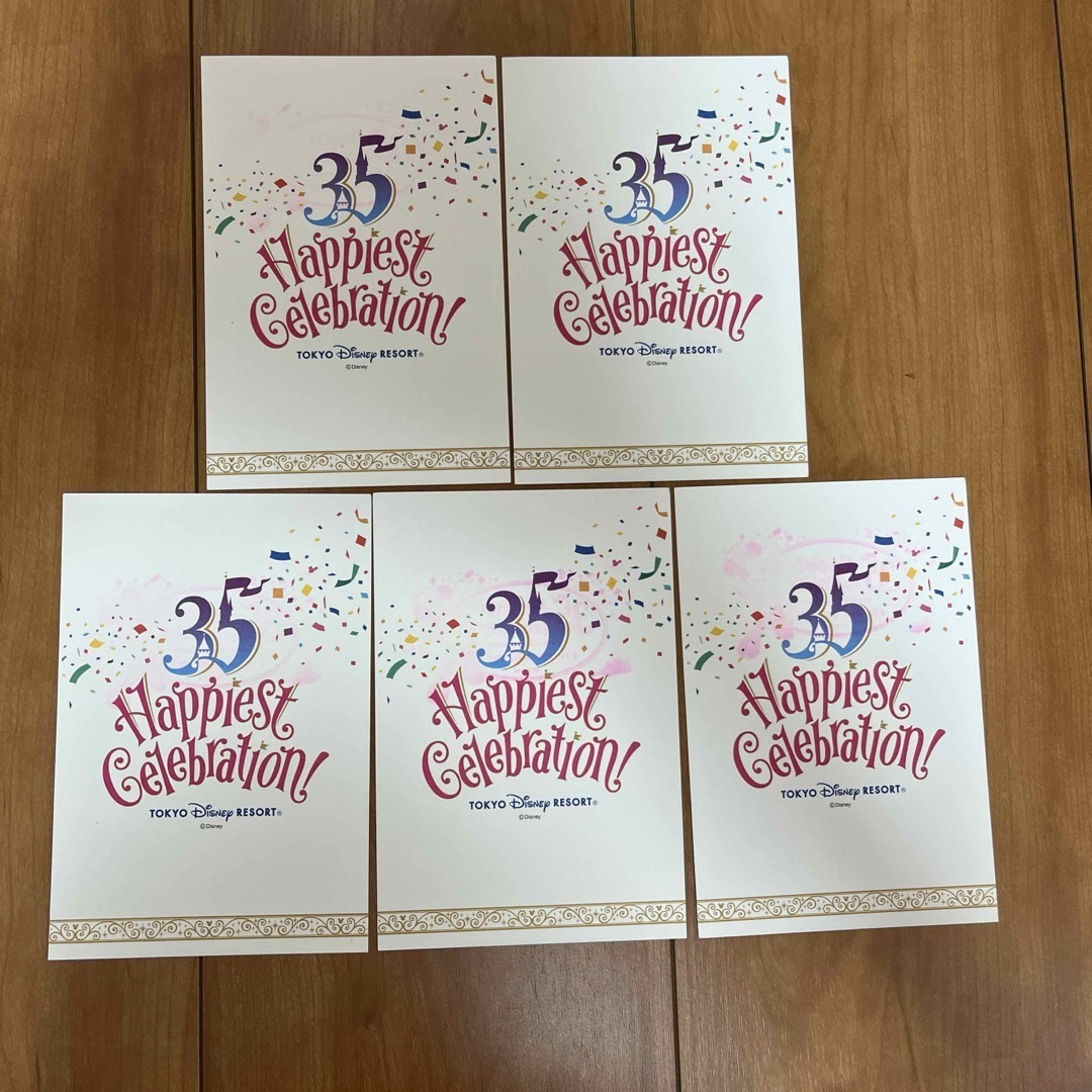 Disney - ディズニー35周年 記念ポストカード 蒸気船マークトウェイン