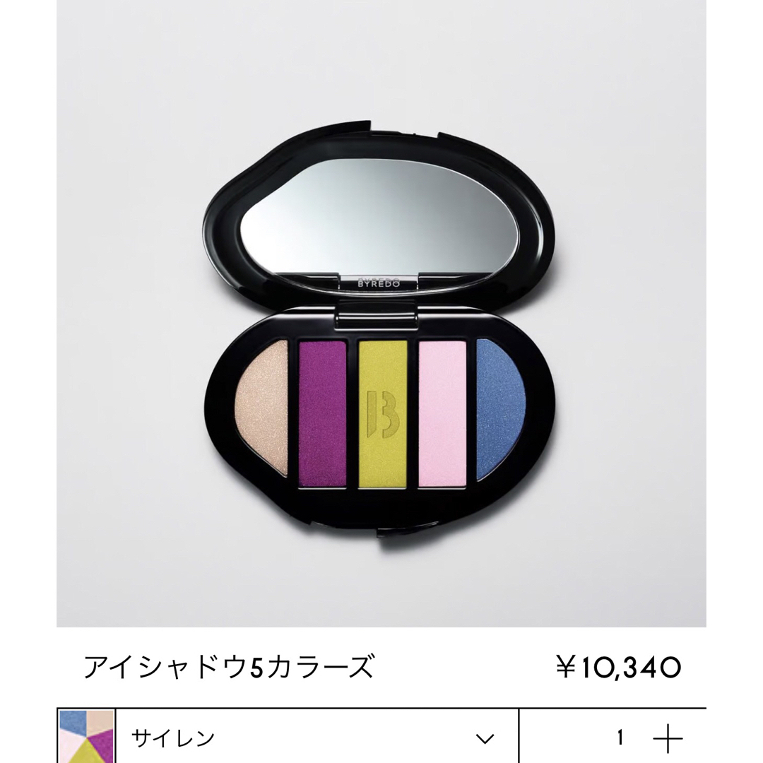 BYREDO - BYREDO アイシャドウ5カラーズ サイレンの通販 by わみ's