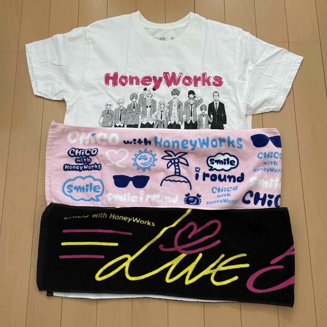 ハニーワークス Tシャツ タオルの通販 by abo's shop｜ラクマ