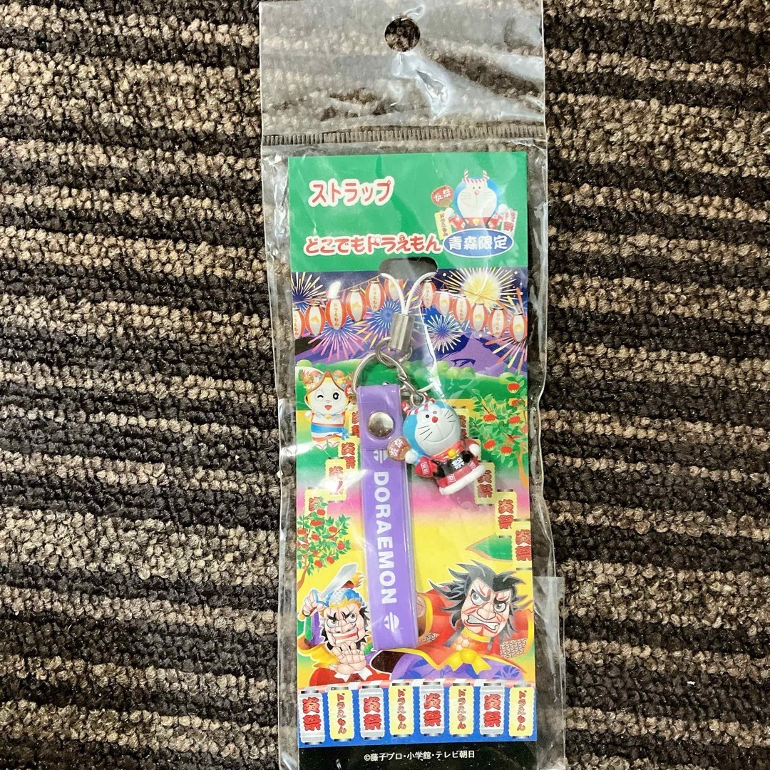 ドラえもん - どこでもドラえもん☆青森限定☆ねぶた祭り☆ストラップ