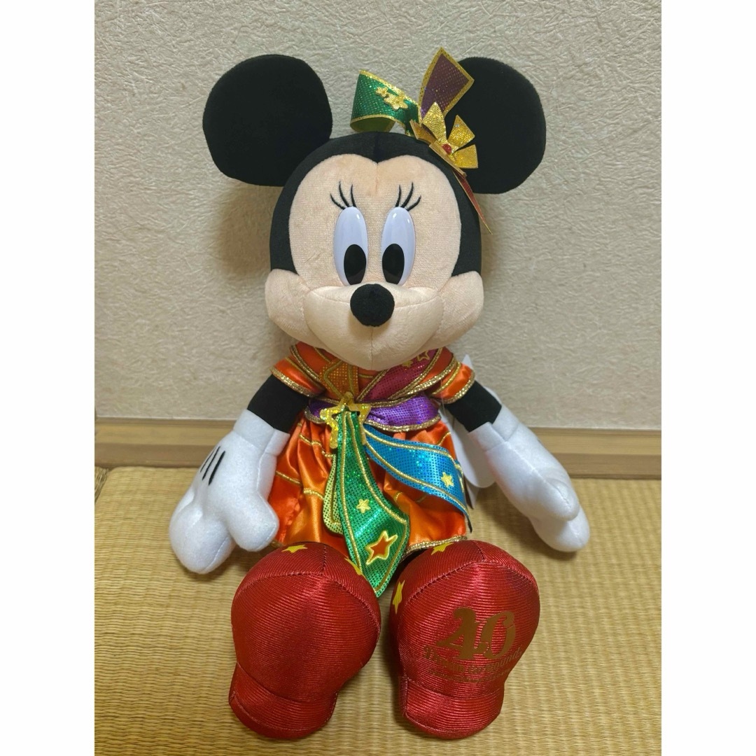 Disney - ミニーマウス ぬいぐるみ 東京ディズニーランド 40周年