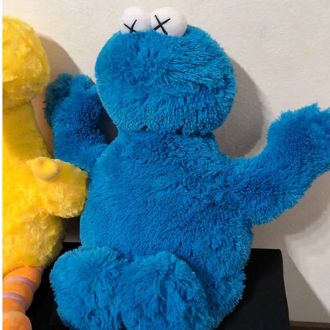 UNIQLO - セサミストリート‪✕‬KAWS ユニクロ ぬいぐるみ 3つセットの
