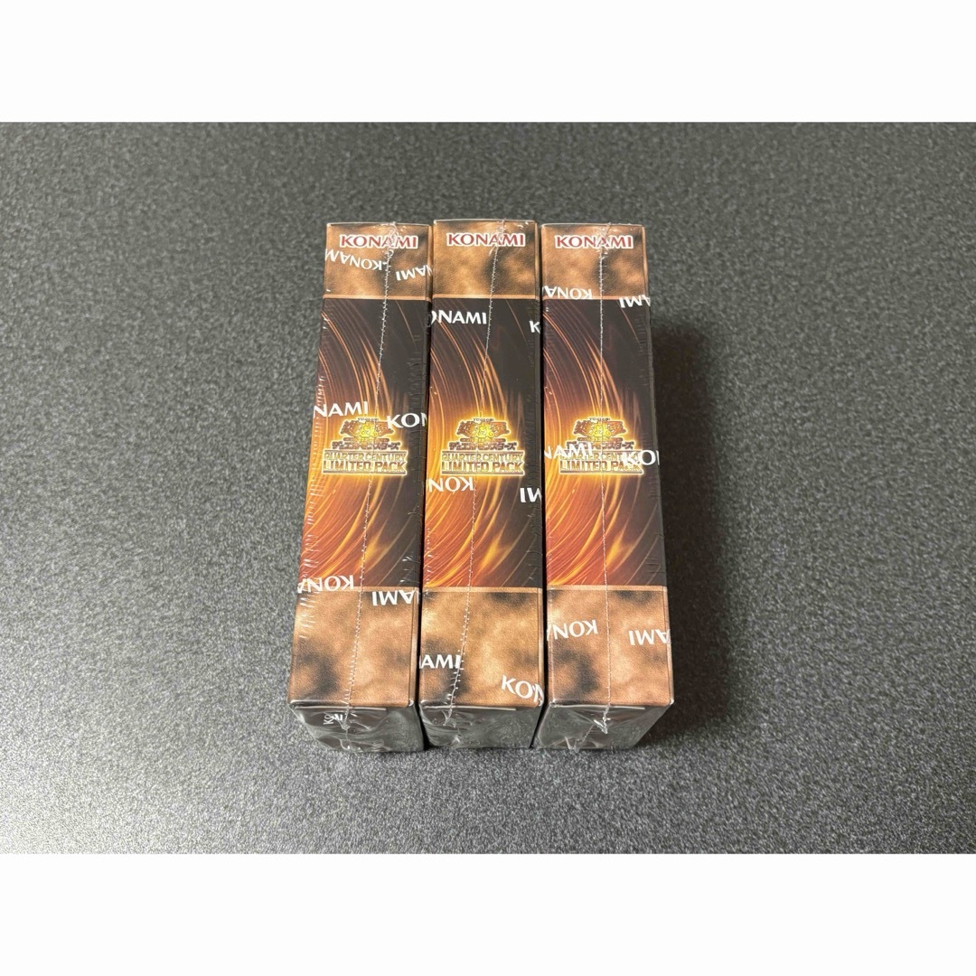 KONAMI 遊戯王クォーターセンチュリーリミテッド シュリンク付3BOX