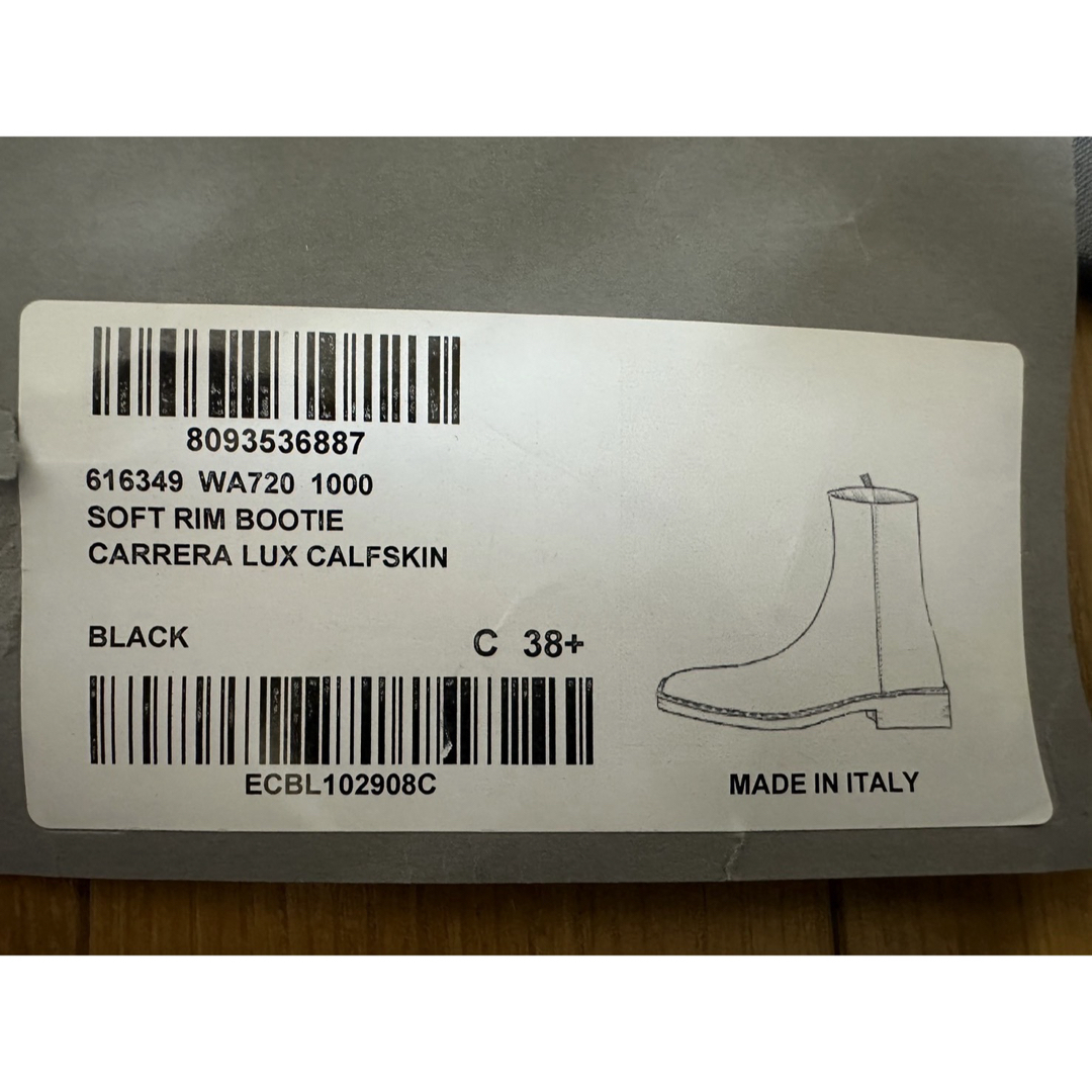 BALENCIAGA - 新品未使用 正規品 BALENCIAGA レザーブーツ スクエア