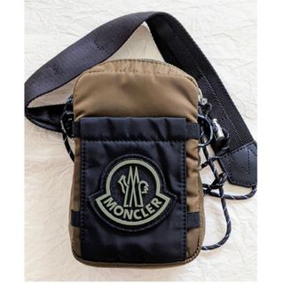 MONCLER レザーショルダーバッグ 使用5日 定価16.2万 - MONCLER レザー