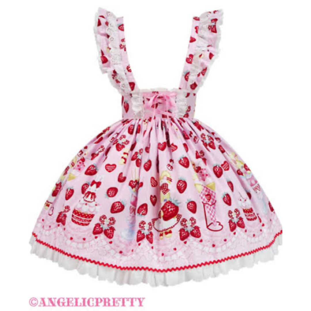Angelic Pretty - 【稀少】リリカルバニーパーラースカートピンク【未