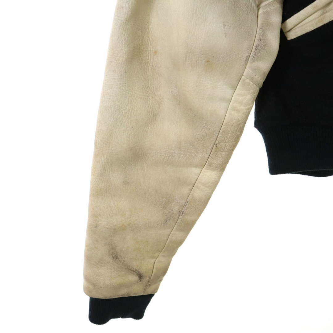 HYSTERIC GLAMOUR - ヒステリックグラマー 80s 袖レザー ウール