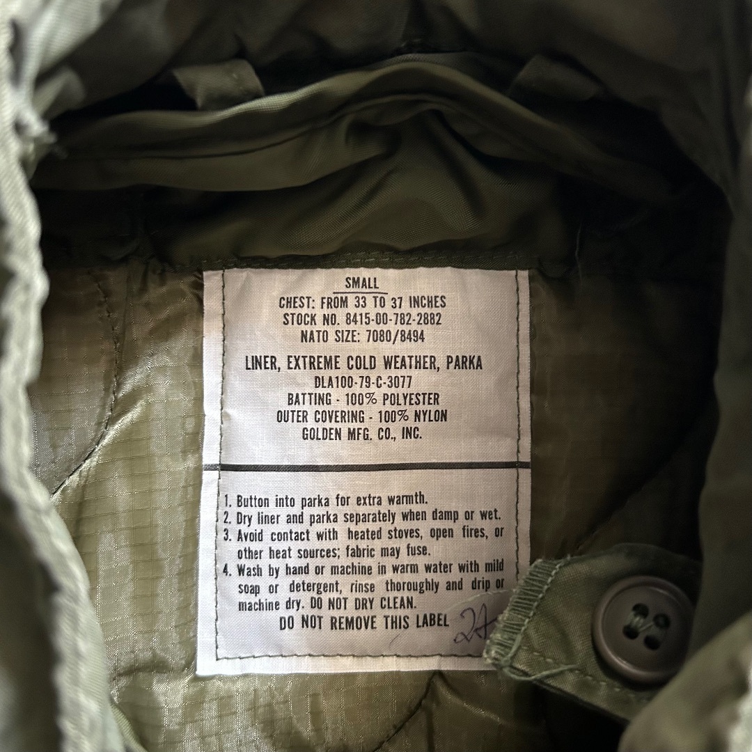 MILITARY - 60s M-65 フィッシュテールパーカー S アルミジップの通販