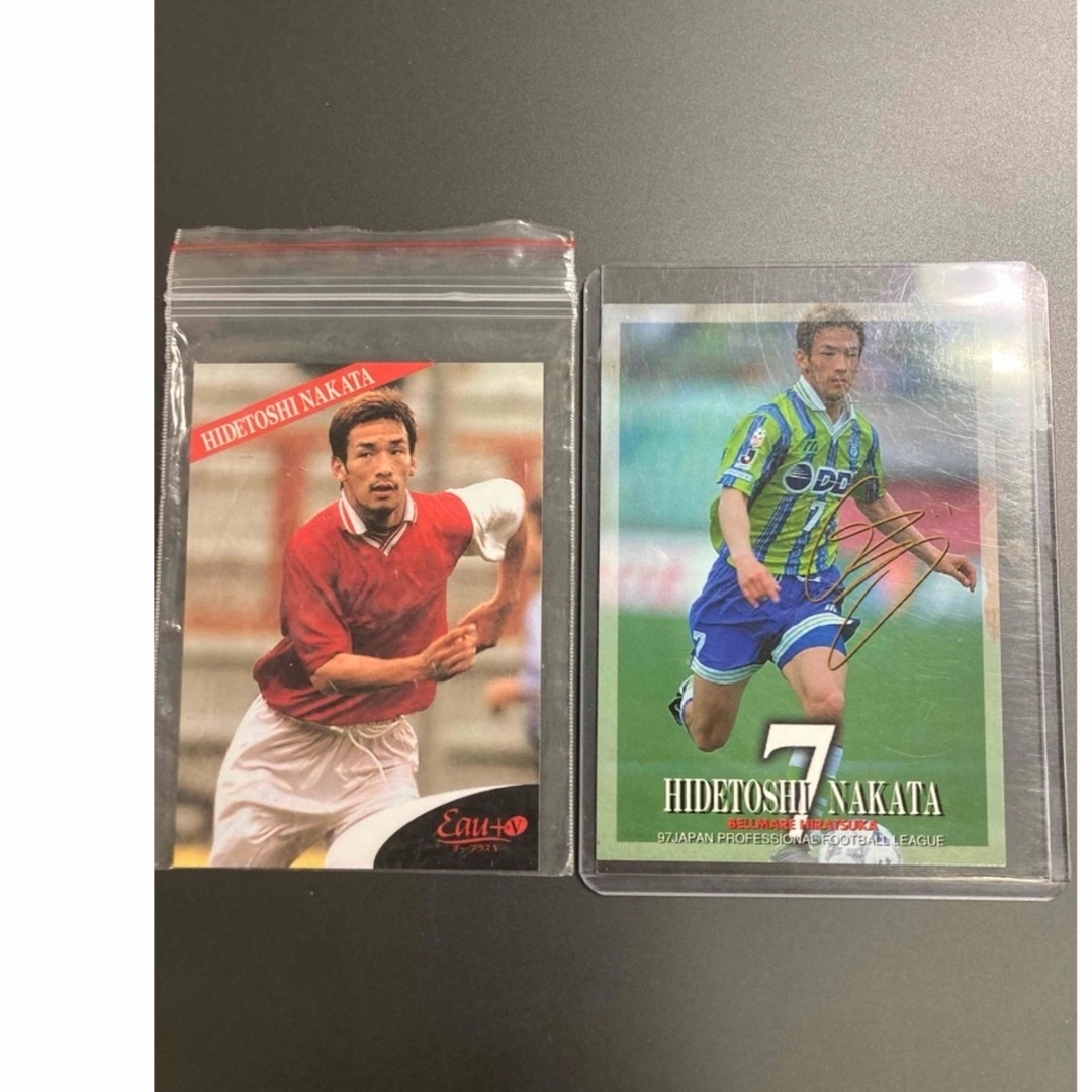 中田英寿カード サッカー jリーグ ヒデ オープラスペルージャ