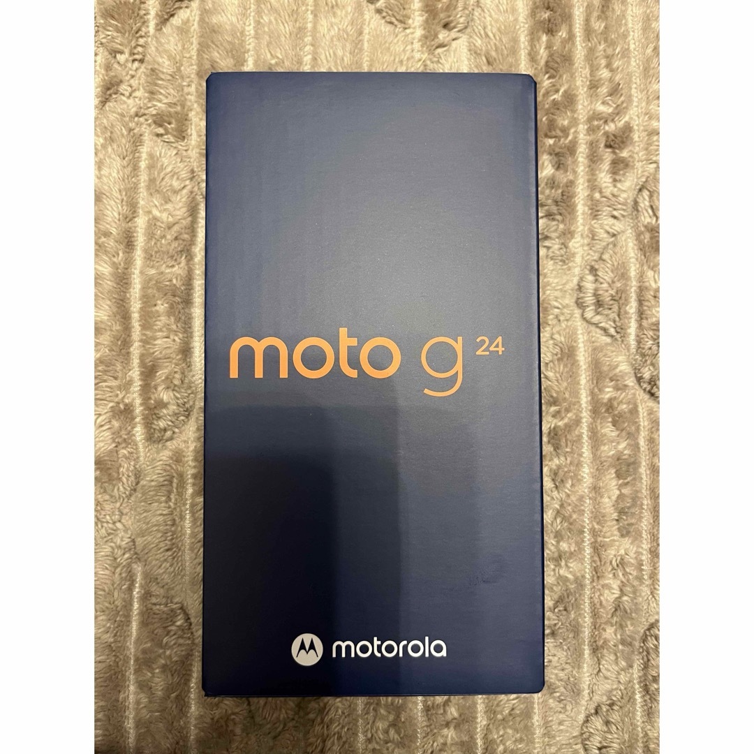 新品】MOTOROLA moto g24 ﾏｯﾄﾁｬｺｰﾙ 128GB
