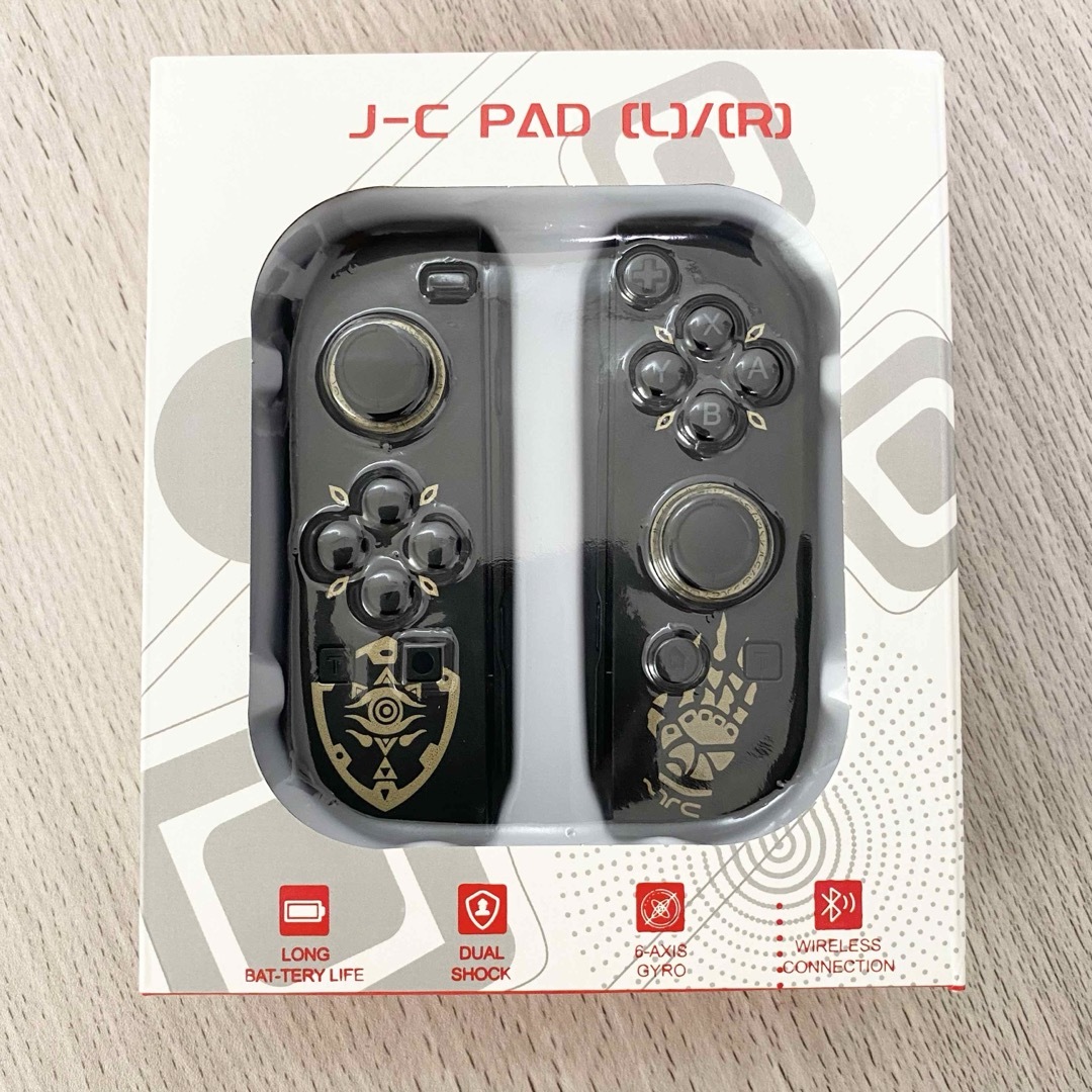 Nintendo Switch - 【新品未使用】Switch ジョイコン ゼルダの伝説 黒
