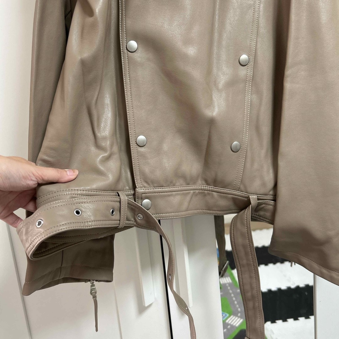 Ameri VINTAGE - AMERI レトロフェイクレザージャケットの通販 by