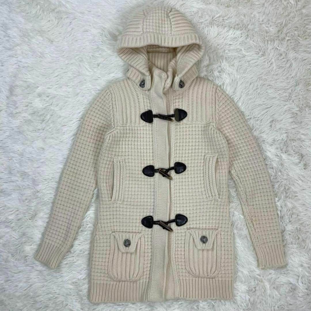 BARK - 定価約7万☆Bark／バーク ニット ダッフルコート イタリア製 S