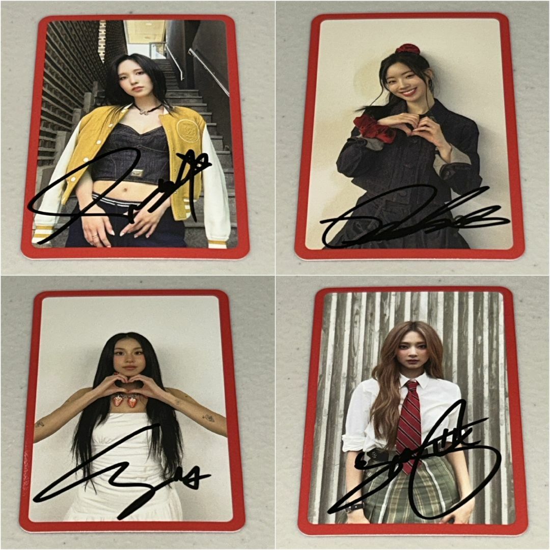 最終値下げ］TWICEダヒョンStrategyラキドロトレカ直筆サイン