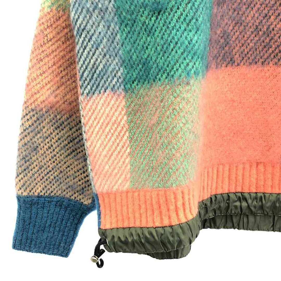 sacai - sacai / サカイ | 2022AW | Plaid Knit Pullover ブロック