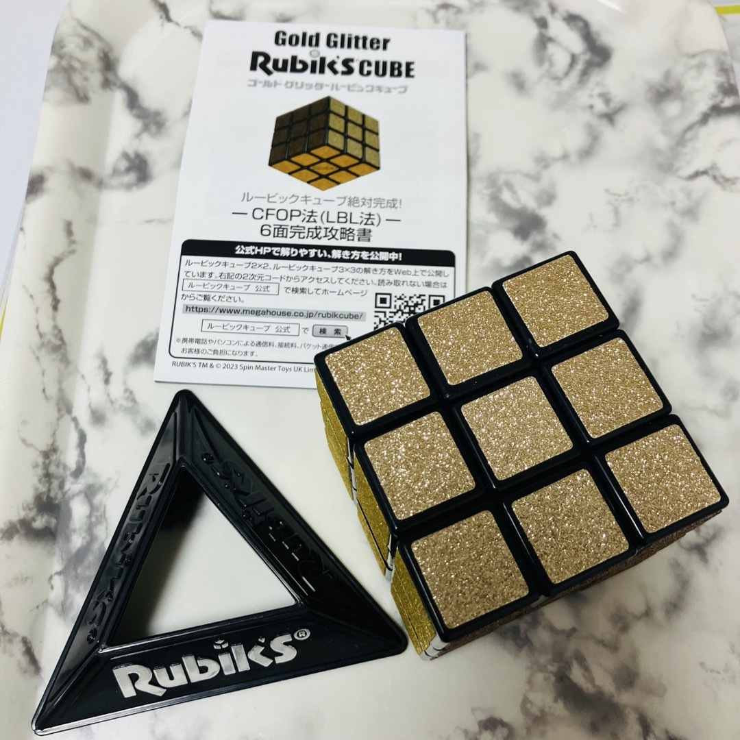 MegaHouse - ルービックキューブ ゴールドグリッターの通販 by 霧ヶ峰