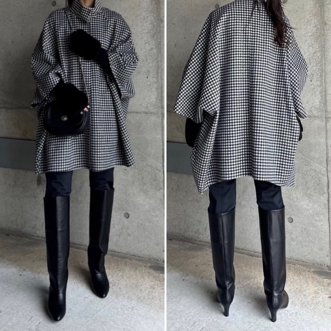 ICB - iCB WoolRever ポンチョコート62920円の通販 by しあわせ's shop