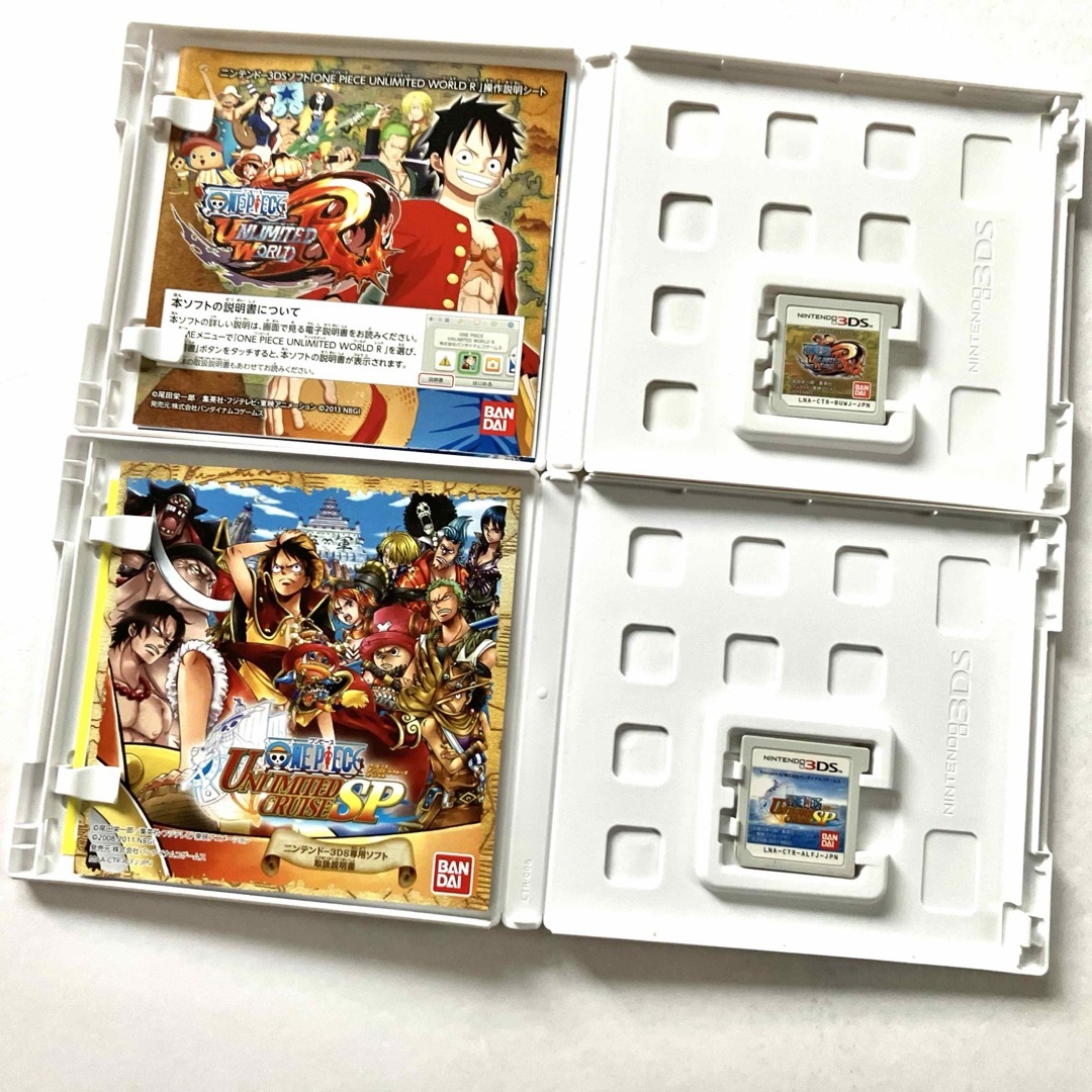 ニンテンドー3DS - 3DS DS ワンピース ゲームソフト まとめ売り 7点