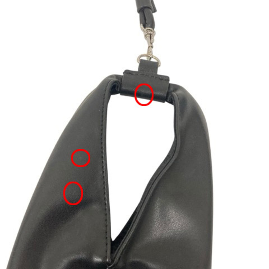 MM6 - MM6 Maison Margiela スマホショルダー 無地 ライン 黒 白の通販