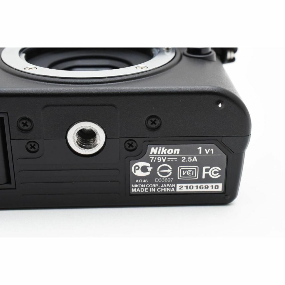 Nikon - 超美品 NIKON 1 V1 ショット数1160枚 デジタル ボディ C868の