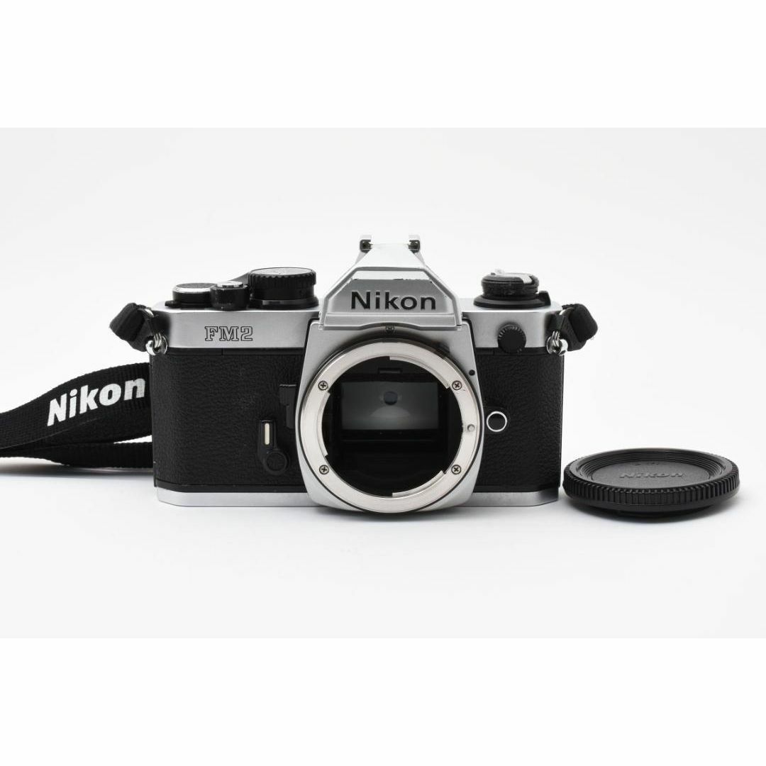 Nikon - 超美品 ニコン NEW FM2 シルバー フィルム モルト新品交換済