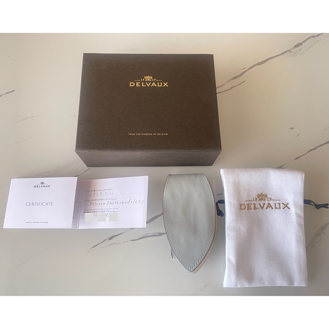 DELVAUX - 【美品】ギフトラッピング🎁Delvaux デルヴォーハンドル