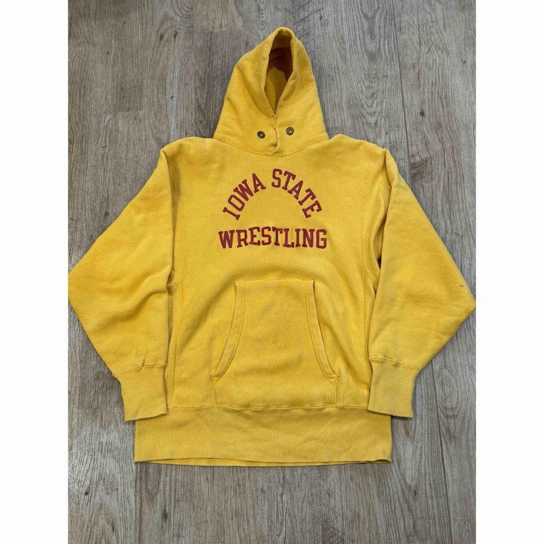 Champion - チャンピオン リバースウィーブ 70s パーカー イエロー