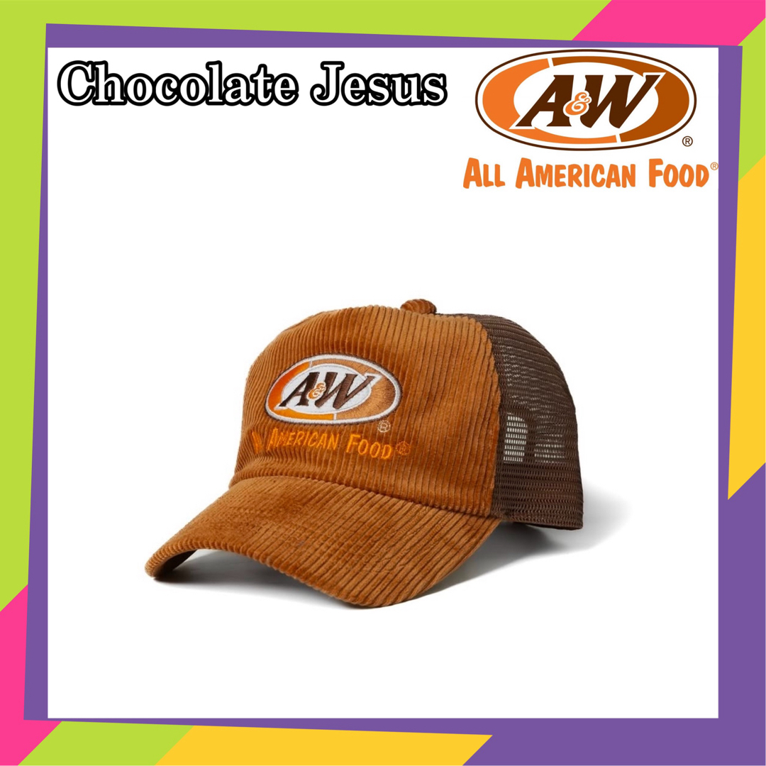 A&W Chocolate Jesus AWCJ Corduroy Capの通販 by ケンタ006's shop