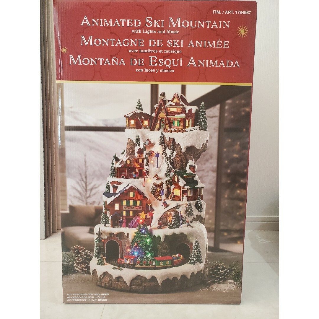 コストコ クリスマス オルゴール ツリー