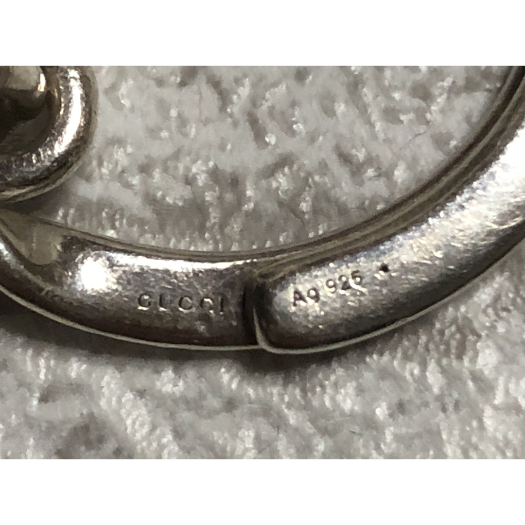 GUCCI グッチ シルバー925 SV SILVER キーホルダー キーリング GUCCI