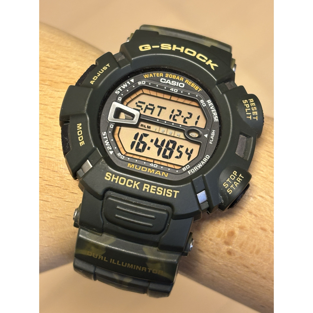 G-SHOCK - G-SHOCK/時計/MUDMAN/マット/G-9000/迷彩/ミリタリー/カモの