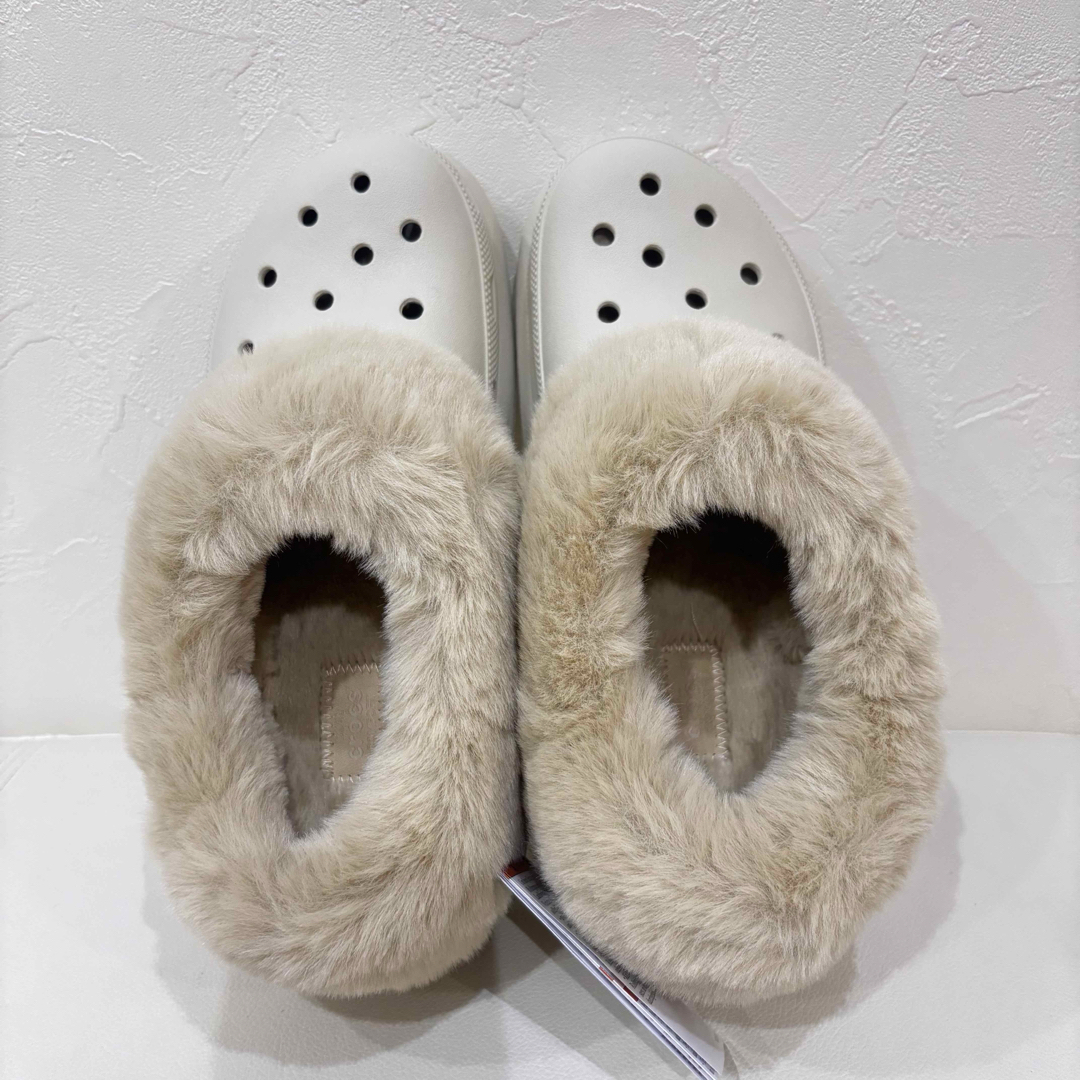 crocs - 新品【crocs】クロックス ファー エバー クラッシュ シューズ