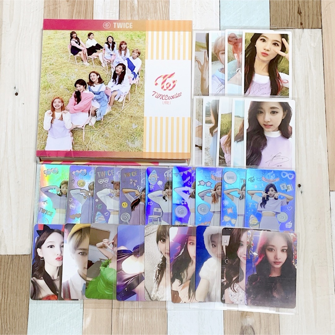 TWICE coaster Lane1 TT コンプ TWICE coaster Lane1 TT コンプ TWICE