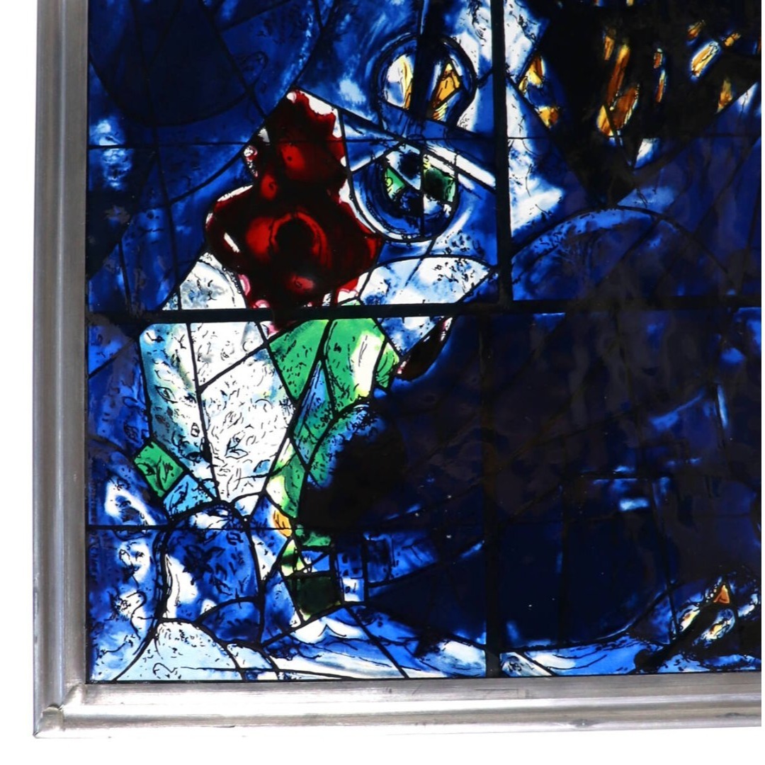 マルク・シャガール 大型 ヴィンテージステンドグラス アメリカ マルク
