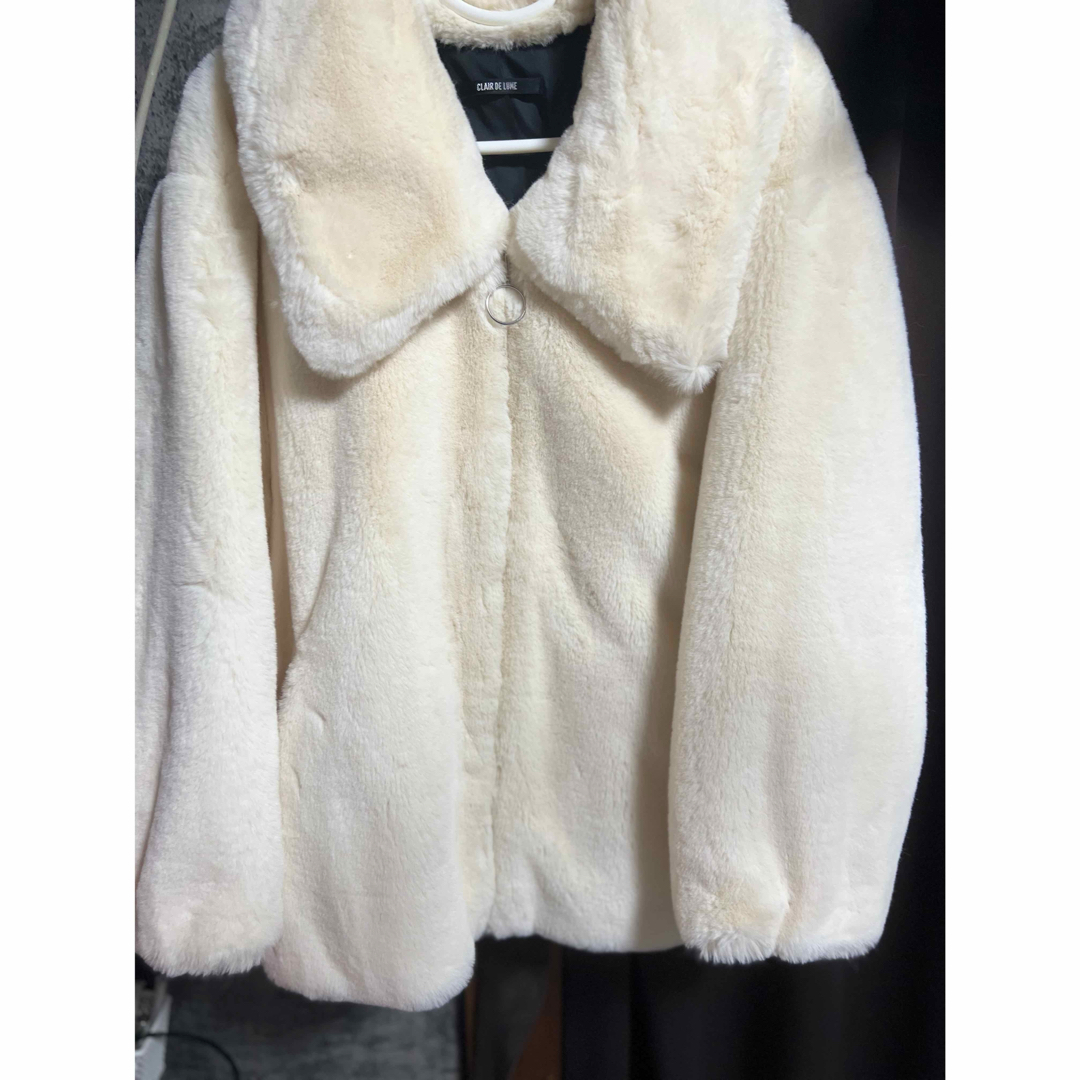 三代目 J Soul Brothers - 希少レア CLAIR DE LUNE アイボリー ファー