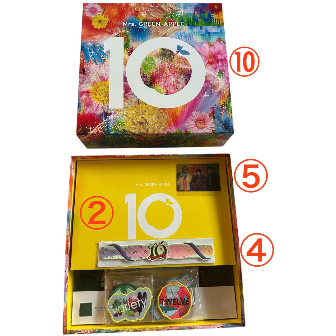 ミセスグリーンアップル 10 【10&Harmony complete box】 Amazon.co.jp