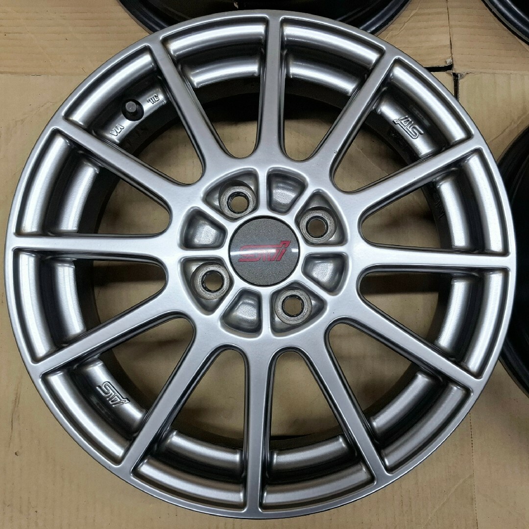 スバル - スバル ステラ STI 純正 オプション 15インチ ホイール 4本